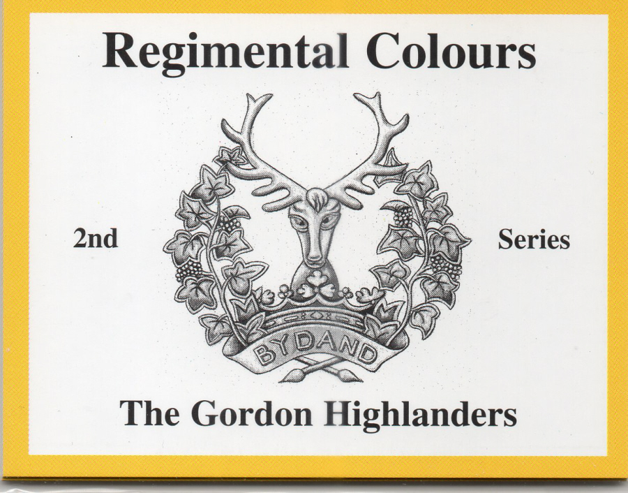 The Gordon Highlanders 2nd Series - 'Regimental Colours' Trade Card Set by David Hunter